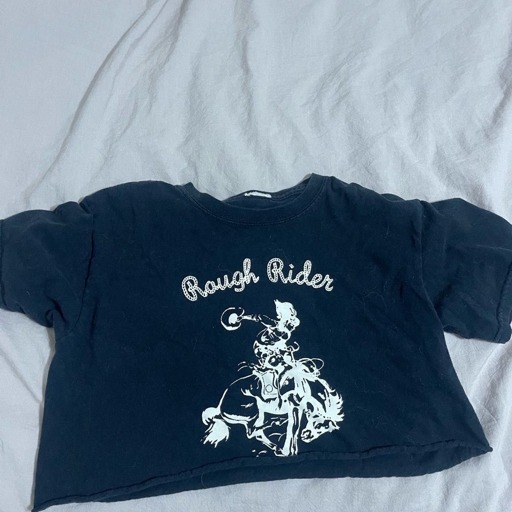 Brandy Melville Rough Rider Crop Top